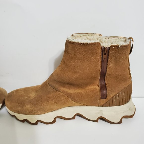 Sorel Kinetic Ankle Boots tan suede - Picture 6 of 10